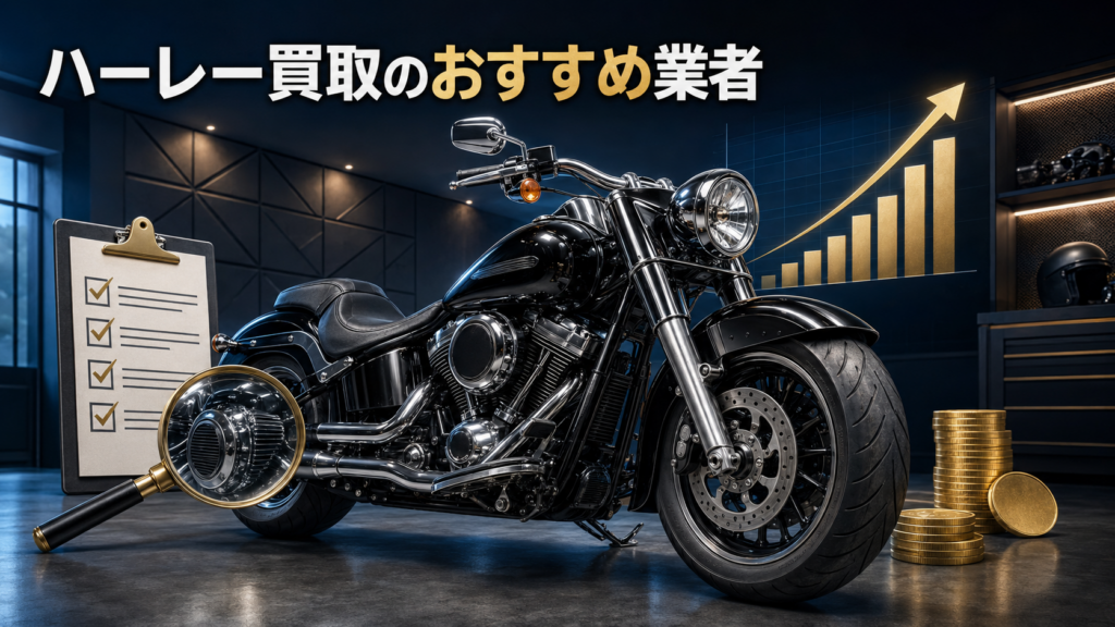 ハーレー買取のおすすめ業者