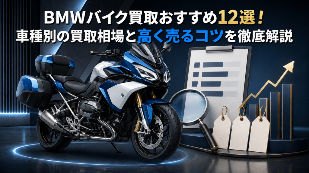 BMWバイク買取おすすめ12選！車種別の買取相場と高く売るコツを徹底解説