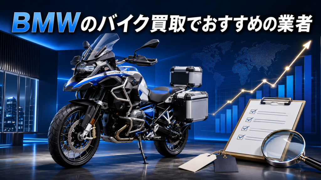 BMWのバイク買取でおすすめの業者