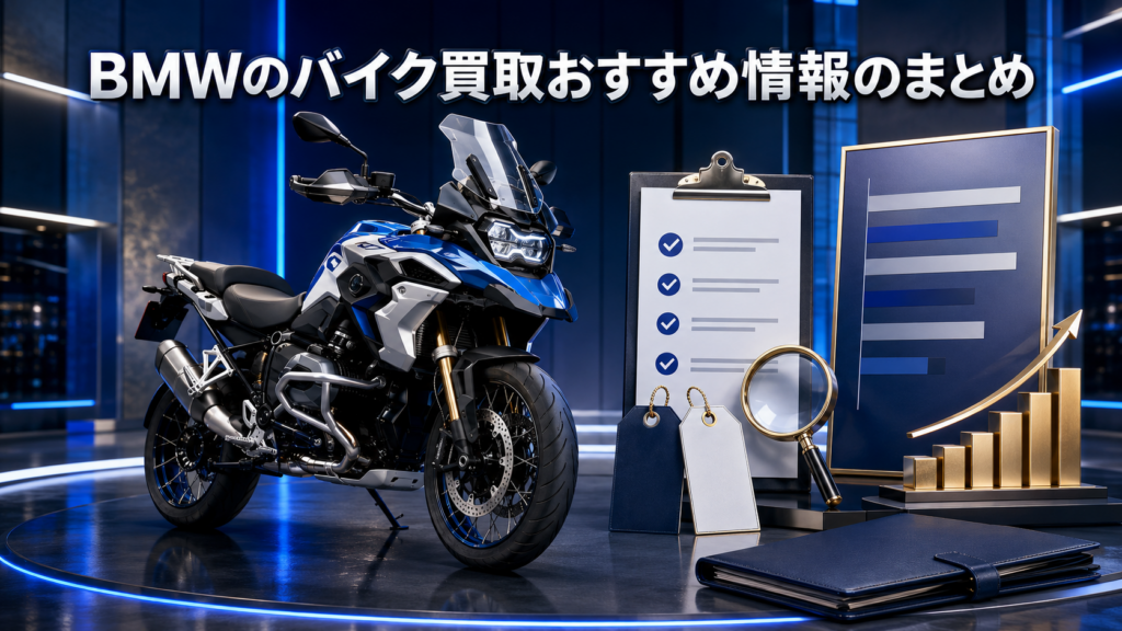 BMWのバイク買取おすすめ情報のまとめ
