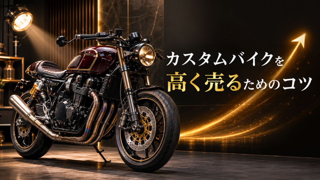 カスタムバイクを高く売るためのコツ