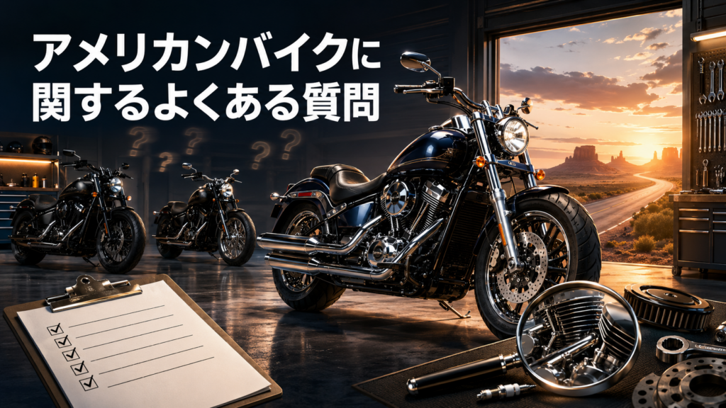 アメリカンバイクに関するよくある質問