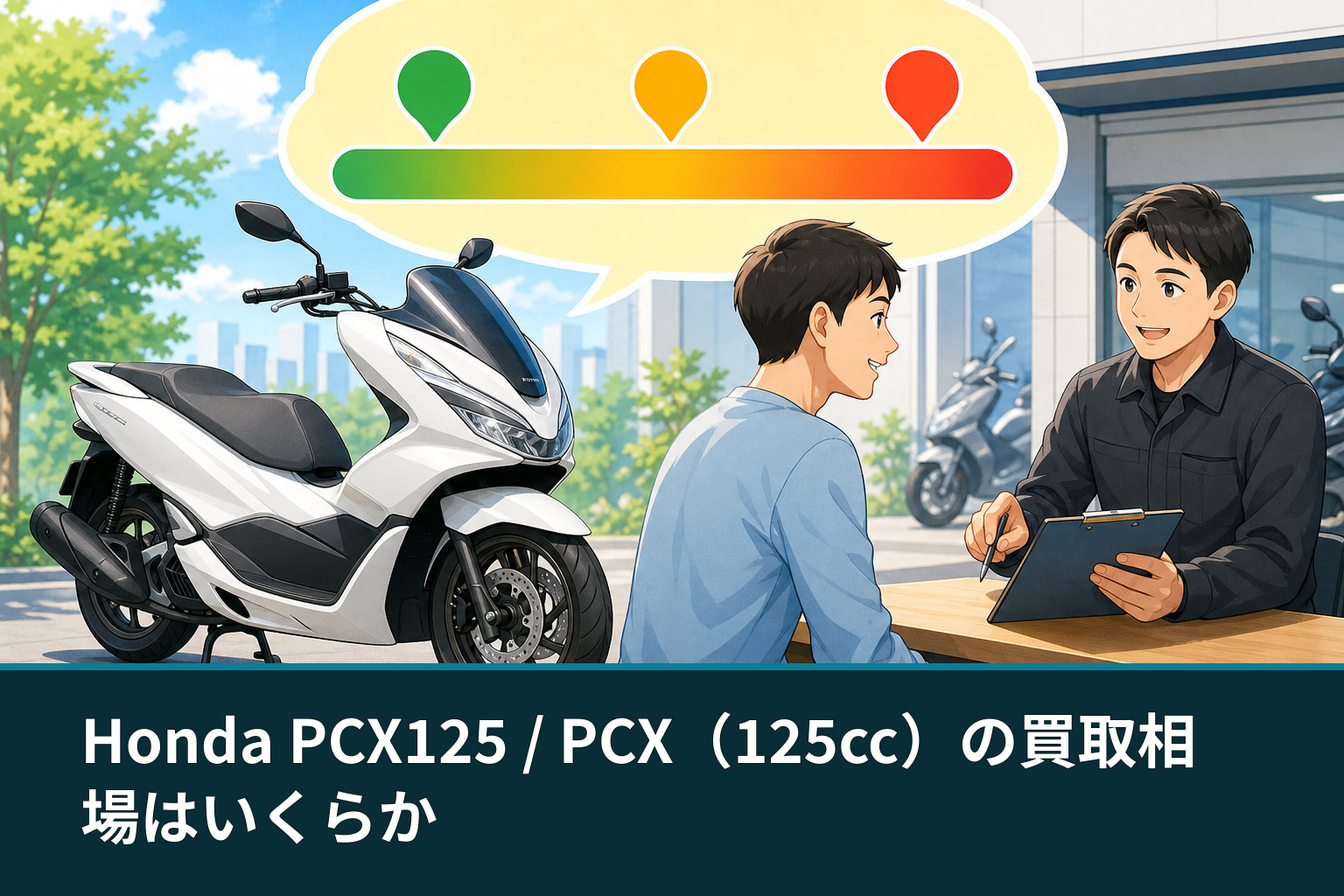 Honda PCX125 / PCX（125cc）の買取相場はいくらか
