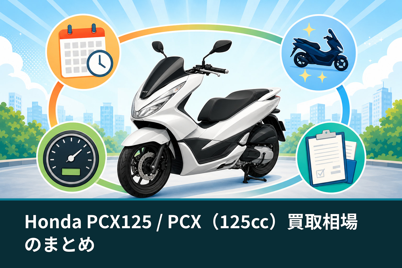 Honda PCX125 / PCX（125cc）買取相場のまとめ