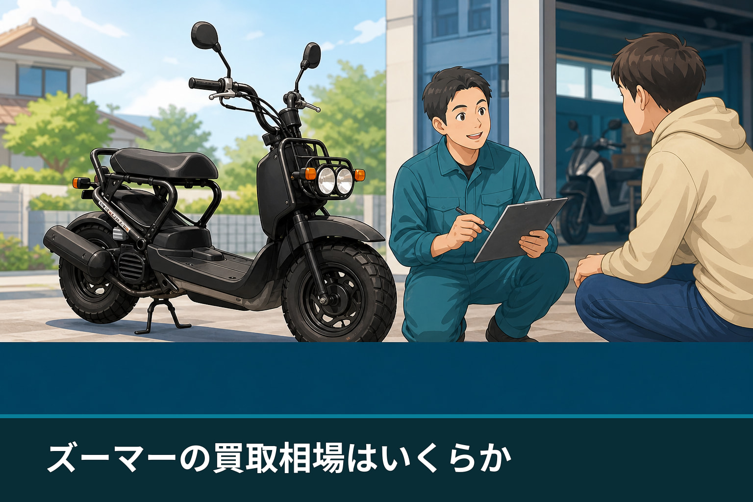 ズーマーの買取相場はいくらか