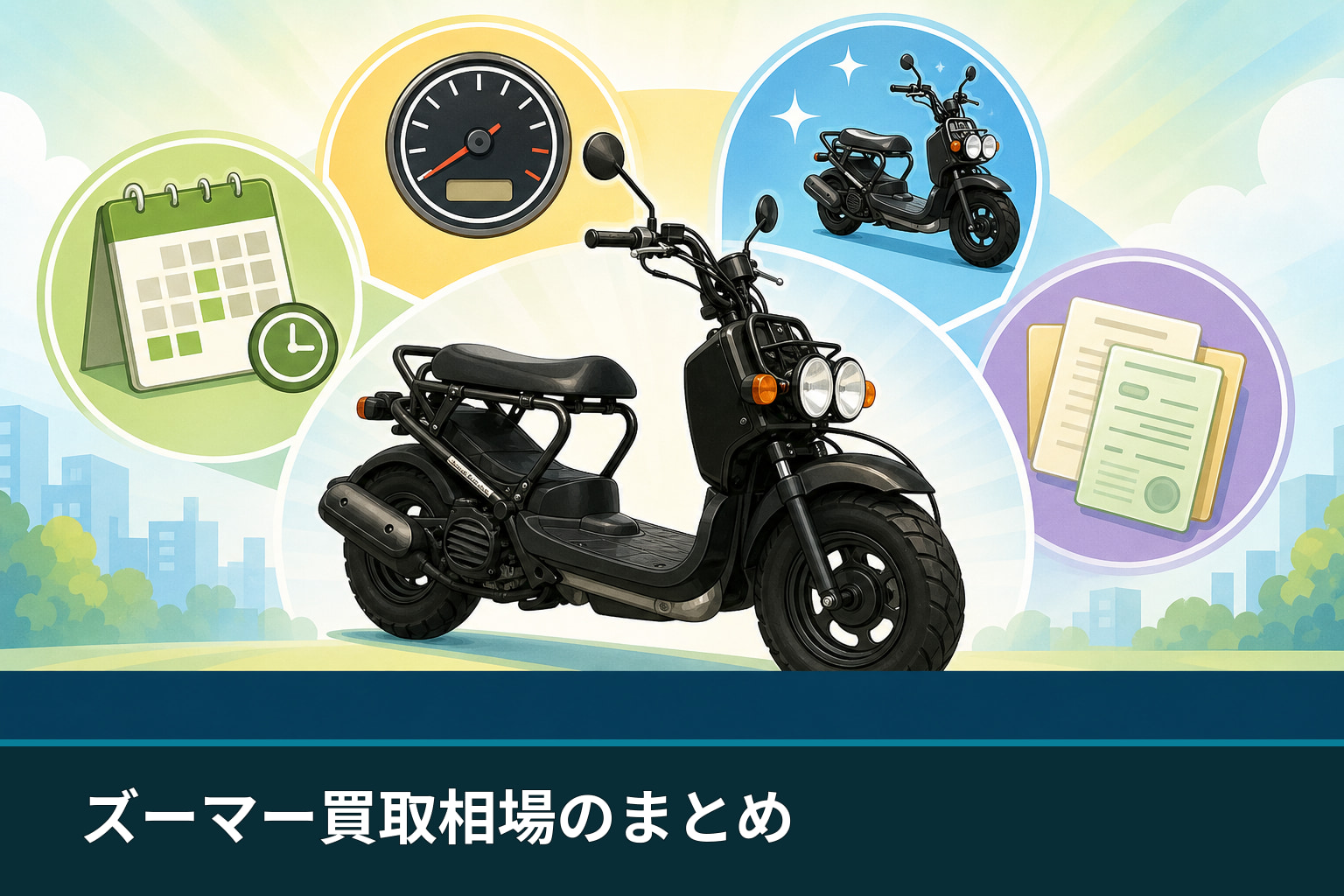 ズーマー買取相場のまとめ