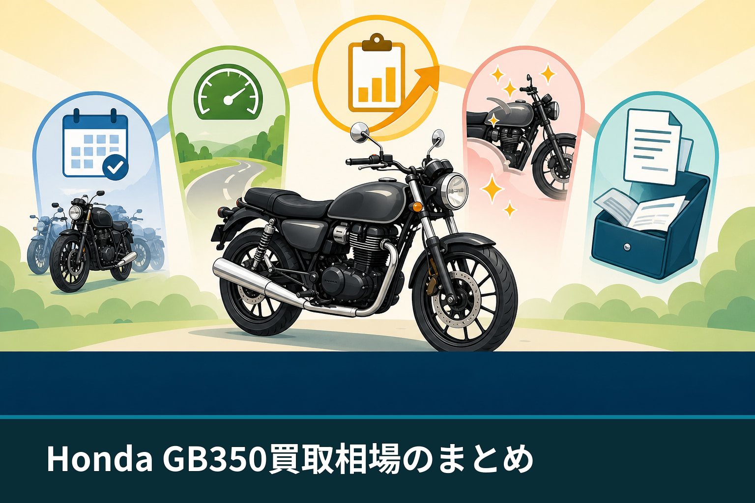 Honda GB350買取相場のまとめ