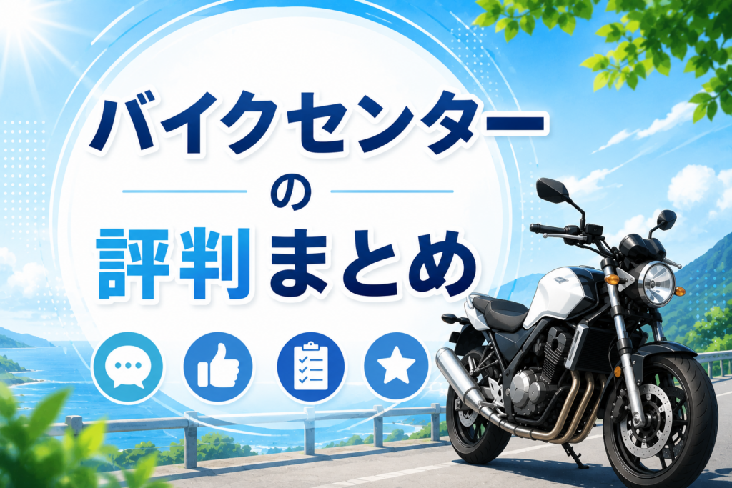 バイクセンターの評判まとめ
