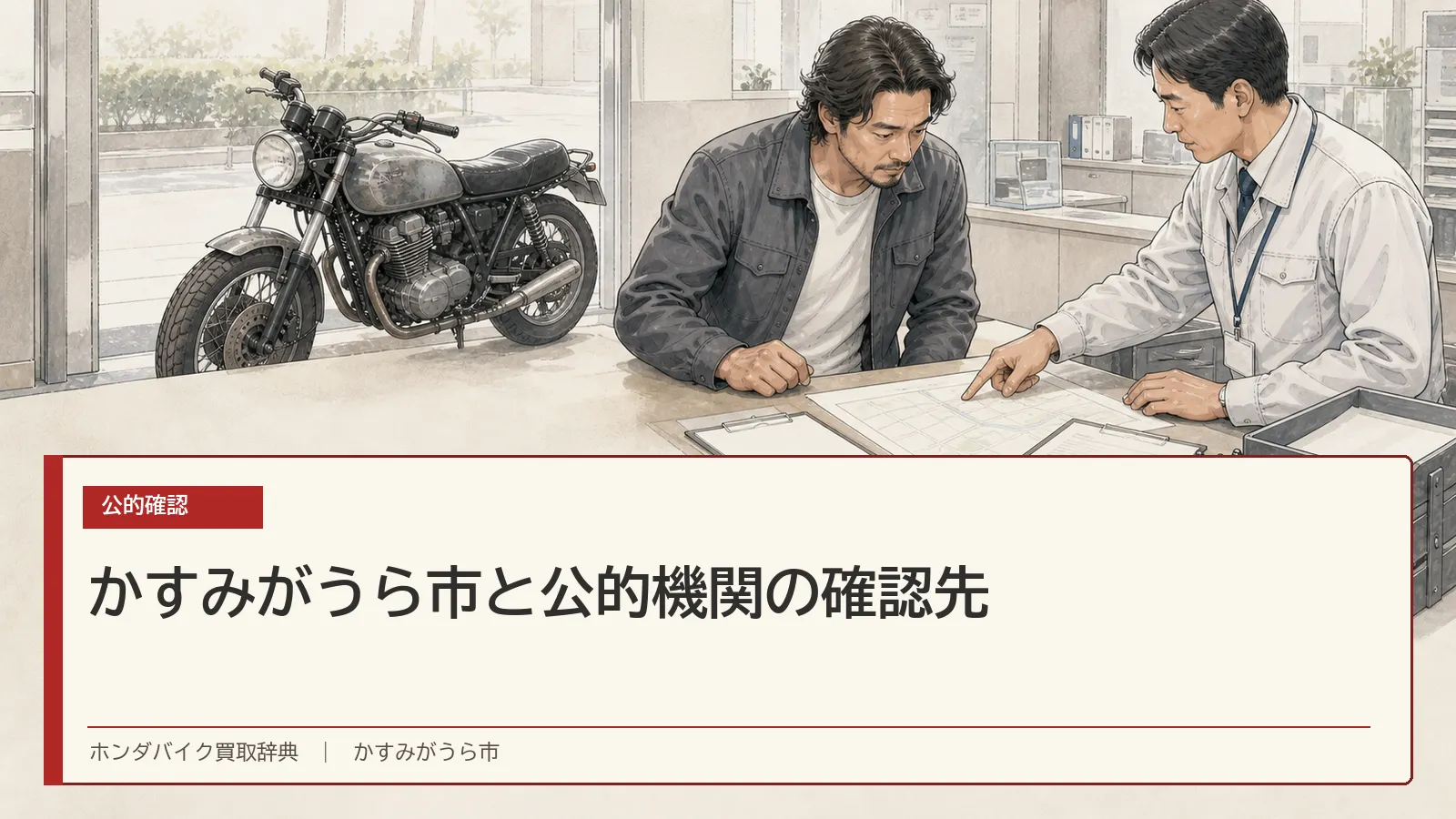 かすみがうら市と公的機関の確認先