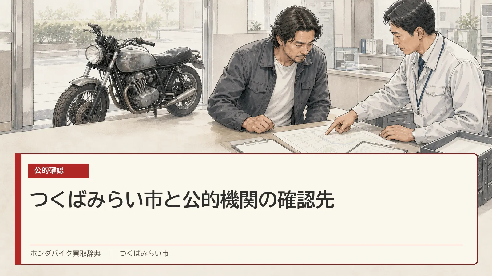 つくばみらい市と公的機関の確認先