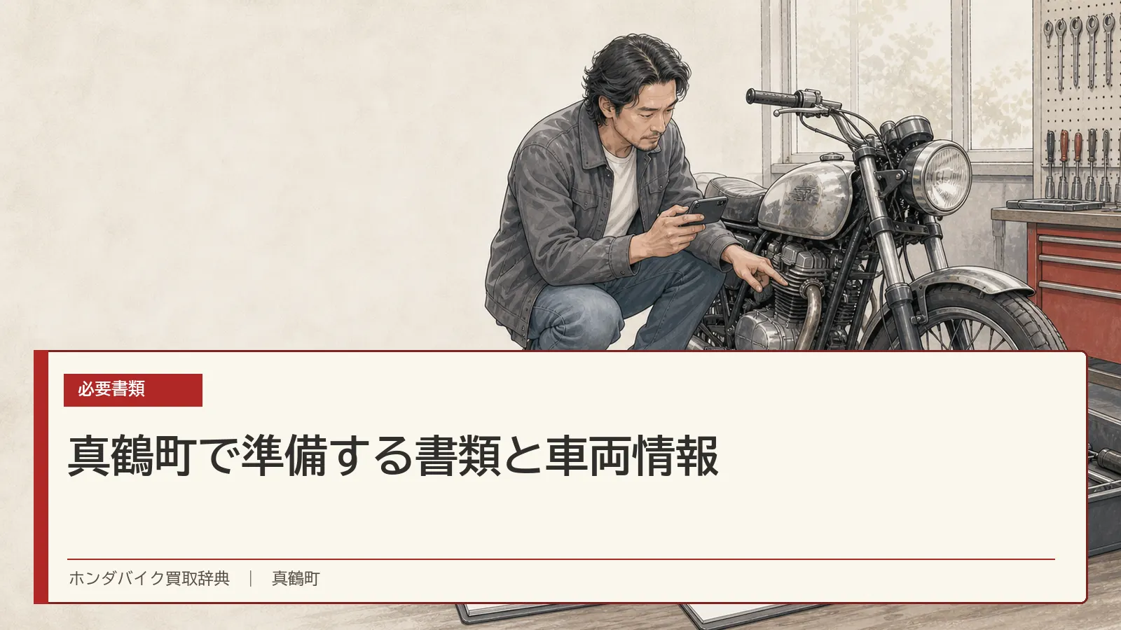 真鶴町で準備する書類と車両情報